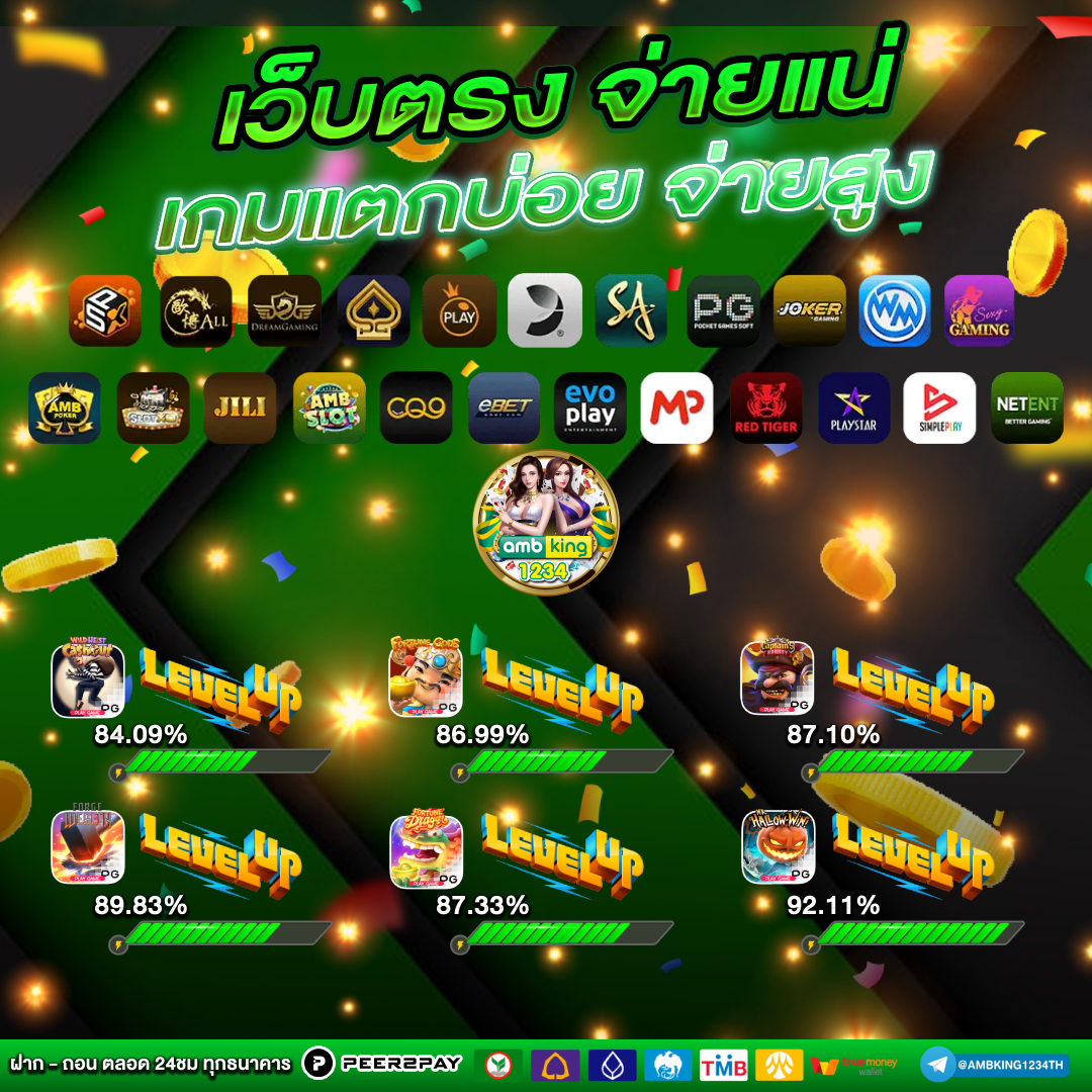 เกมสล็อตวอเลท - แบนเนอร์โปรโมชั่น