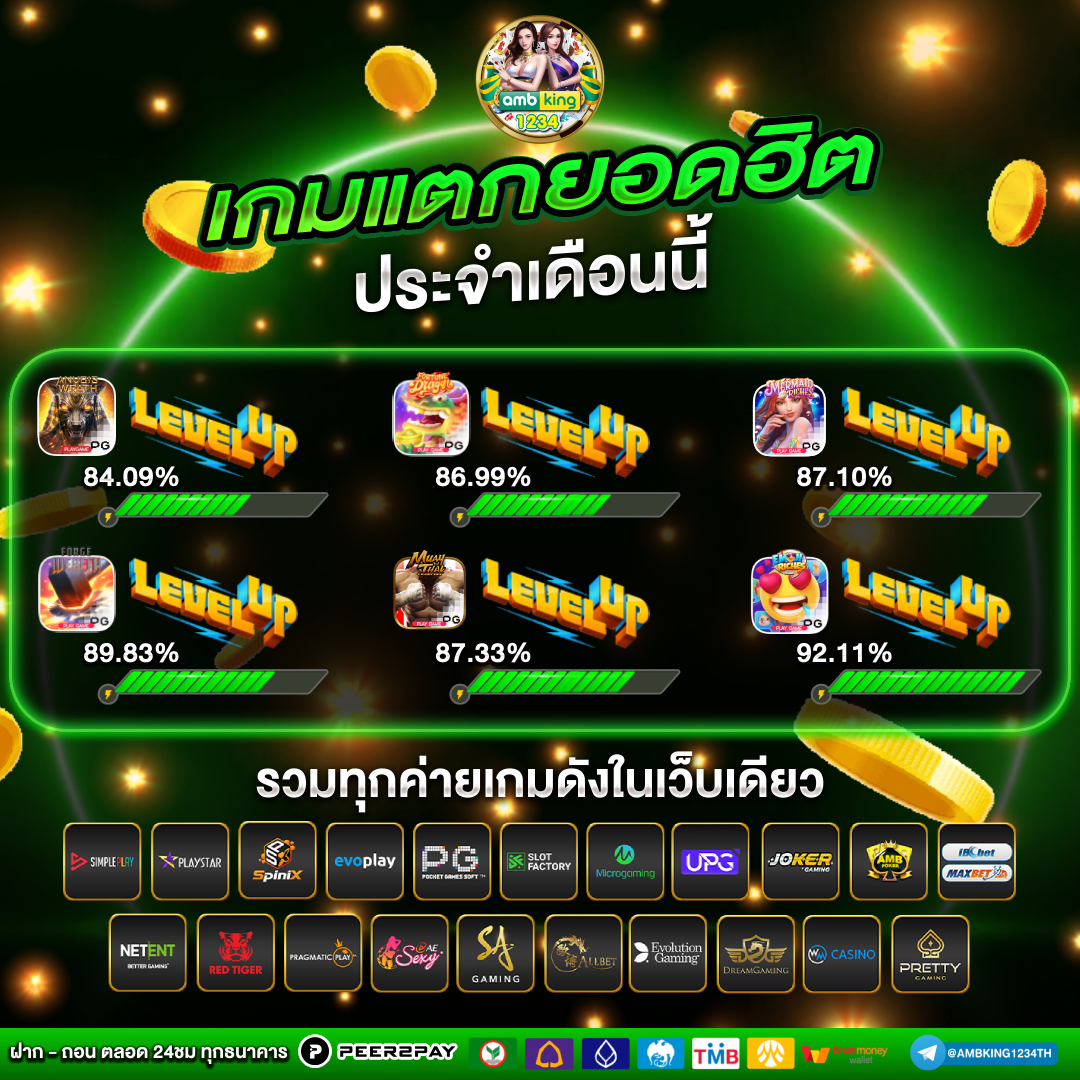 เกมสล็อตออนไลน์ได้เงินจริง - แบนเนอร์โปรโมชั่น