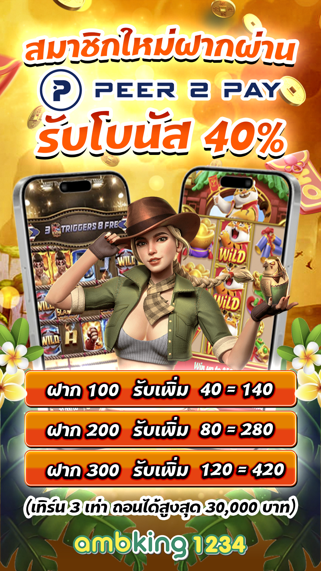 สล็อต คืนยอดเสีย 50%ทุกวัน - แบนเนอร์โปรโมชั่น
