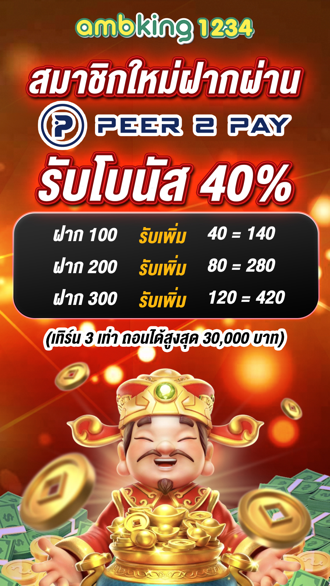 ฝาก15รับ100 wallet - แบนเนอร์โปรโมชั่น