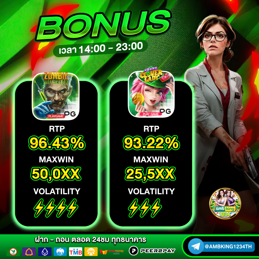 สล็อตแตกหนักวันนี้ - แบนเนอร์โปรโมชั่น