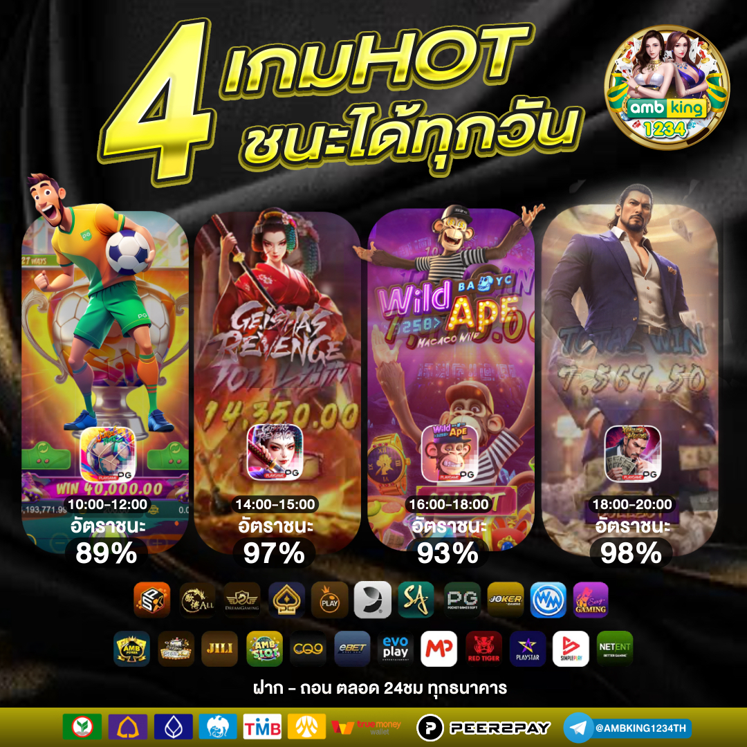 สล็อตไม่เสียเงิน - แบนเนอร์โปรโมชั่น